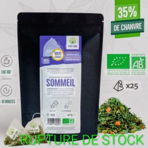 INFUSION CBD BIO SOMMEIL EN SACHETS PYRAMIDE