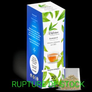 INFUSION CBD BIO SOMMEIL SPECTRE COMPLET SACHETS