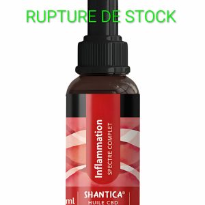 Huile CBD Spectre complet Inflammation – Curcuma & Gingembre