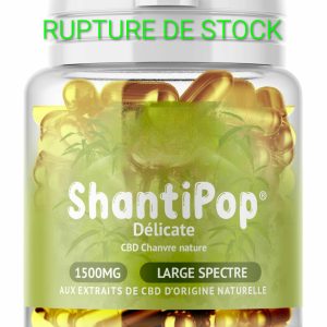 Gélules CBD liquides Délicate large spectre