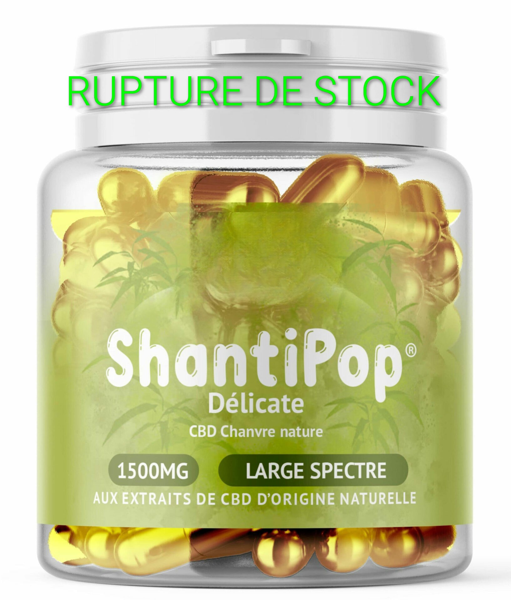 Gélules CBD liquides Délicate large spectre
