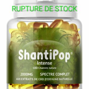 Gélules CBD liquides Intense spectre complet