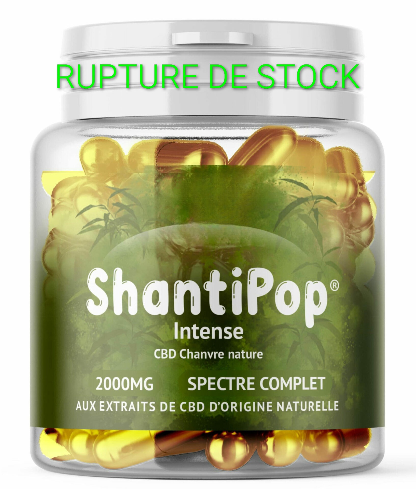 Gélules CBD liquides Intense spectre complet