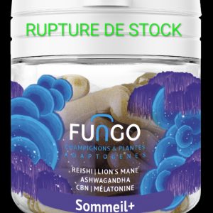 Gélules CBN – Sommeil+ – Fungo – Champignons et Mélatonine