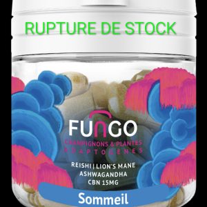 Gélules CBN – Sommeil – Champignons et plantes adaptogènes
