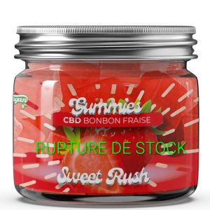 Gummies CBD Confort I Sweet Rush I Bonbon Fraise – 10mg CBD – Sans THC – 30 gummies